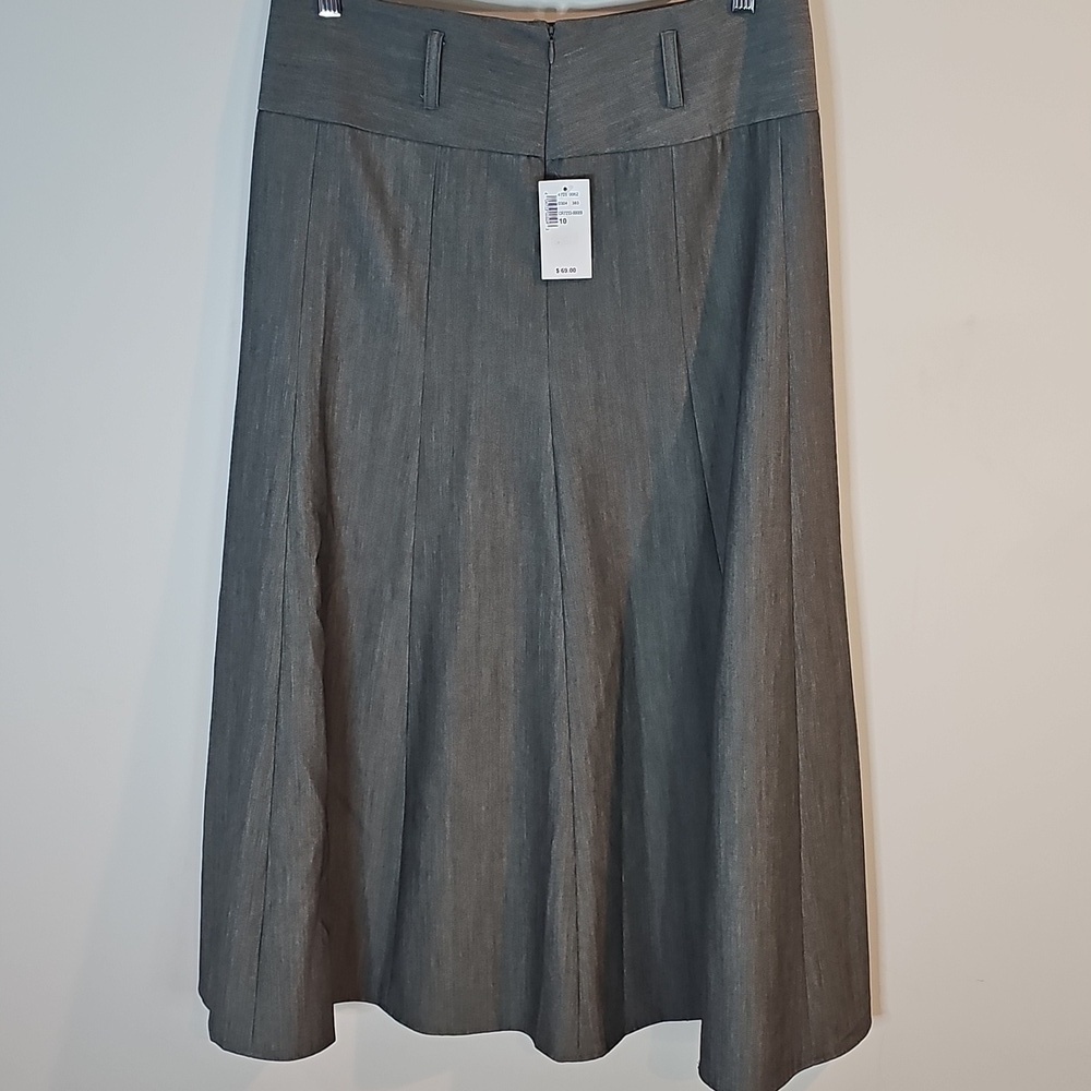Cleo Gray Size 10 Women's Skirt - Picture 4 of 7